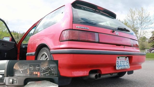 88-91 Civic - Before and After Exhaust Change