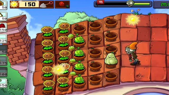 Растения против Зомби Уровень 5-1
Plants vs Zombie Level 5-1