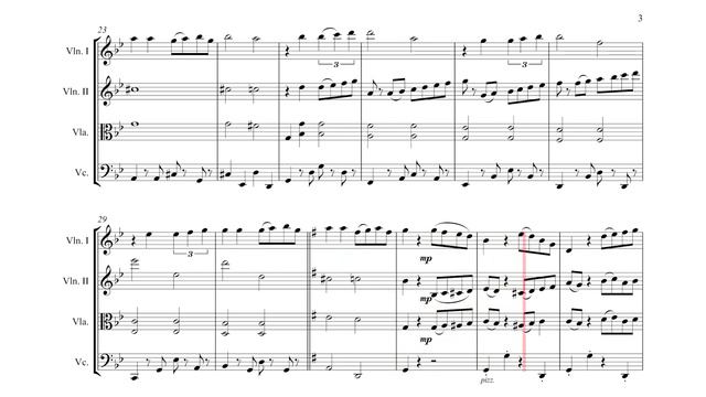 Por Una Cabeza   for String Quartet