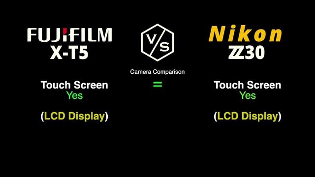 FujiFilm X-T5 vs Nikon Z30