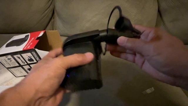 Unboxing of Electric Air Pump 4000mAh Rechargeable Lithium Battery Air Mattress Pump Dr. Meter