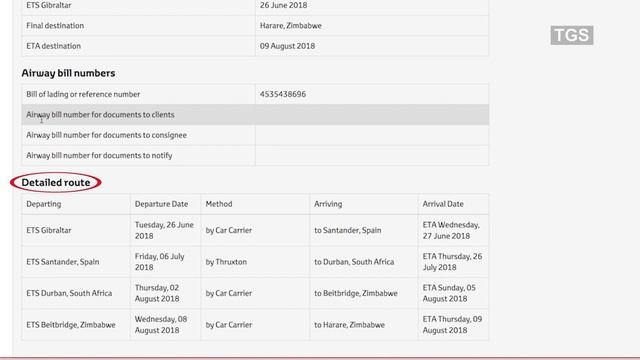 How to track your shipment with our online system (English version)