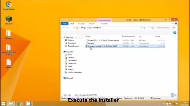 Minecraft 1.10. Forge + LiteLoader + Optifine + Mods (Works the same for 1.12.2)