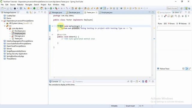 Dependency Inversion principle Part2  SOLID design principle| How to implement dependency inversion