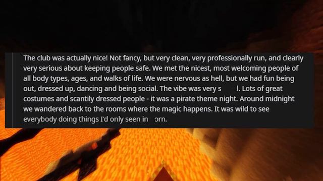 What is your NSFW fantasy that will remain a fantasy?