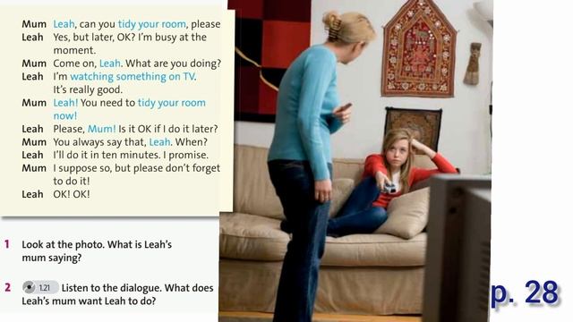 English Plus 7. Holidays and travel. Ex 2 p. 28. Making requests and compromises.