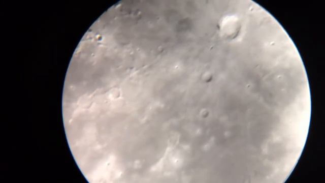 Moon Close Up - 3rd Quarter - With Old Celestron C11, 311x Zoom, and  iPhone 6