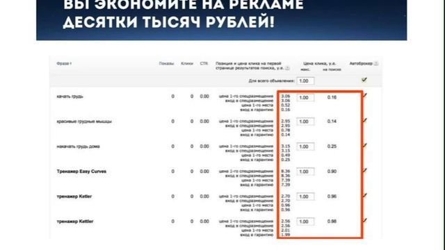 YandexDirect AdWords