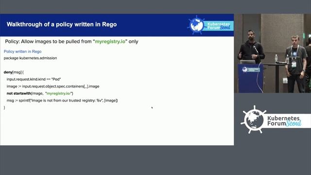 Policing Your Kubernetes Clusters with Open Policy Agent (OPA) - Mark Puddick & Amith Nambiar