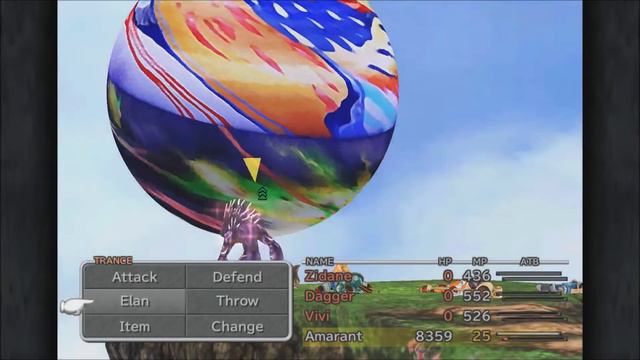 Final Fantasy IX Ozma solo gone wrong with Amarant