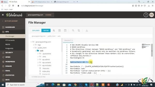 How to Deny Access to Hidden Files in Website