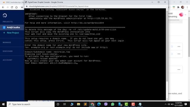How To Install WordPress In DigitalOcean + SSL Certificate In 4 Minute