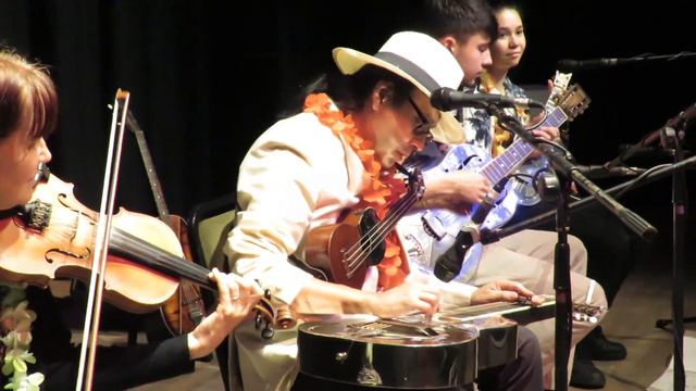 The Hula Hulagans 'La Rosita' Hawaiian steel guitar / Ukulele / JC GrimshawGrimshaw