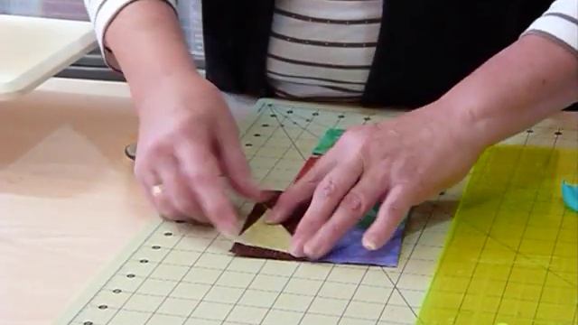 Corners Block From 5 Inch Squares - Quilting Tips & Techniques 013