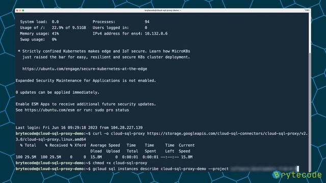 Cloud SQL Auth Proxy - Working with Cloud SQL
