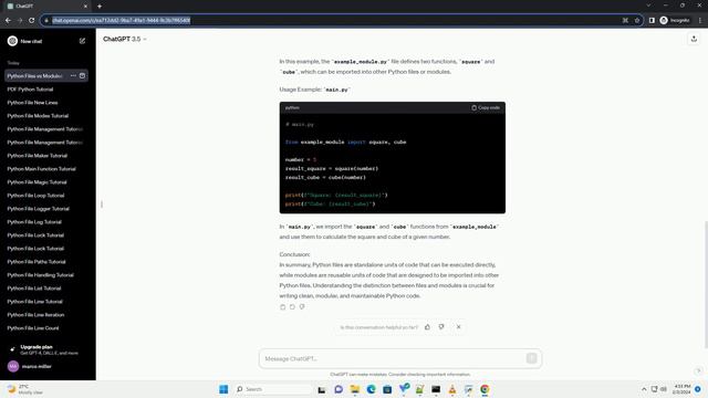 python file vs module