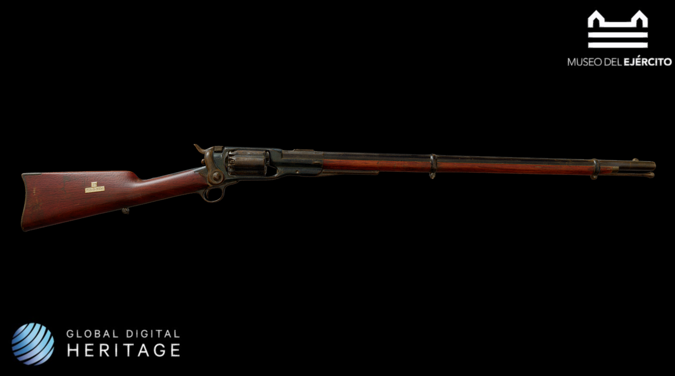 Rifle 23a Toledo в 3D от Global Digital Heritage and GDH-Afrika