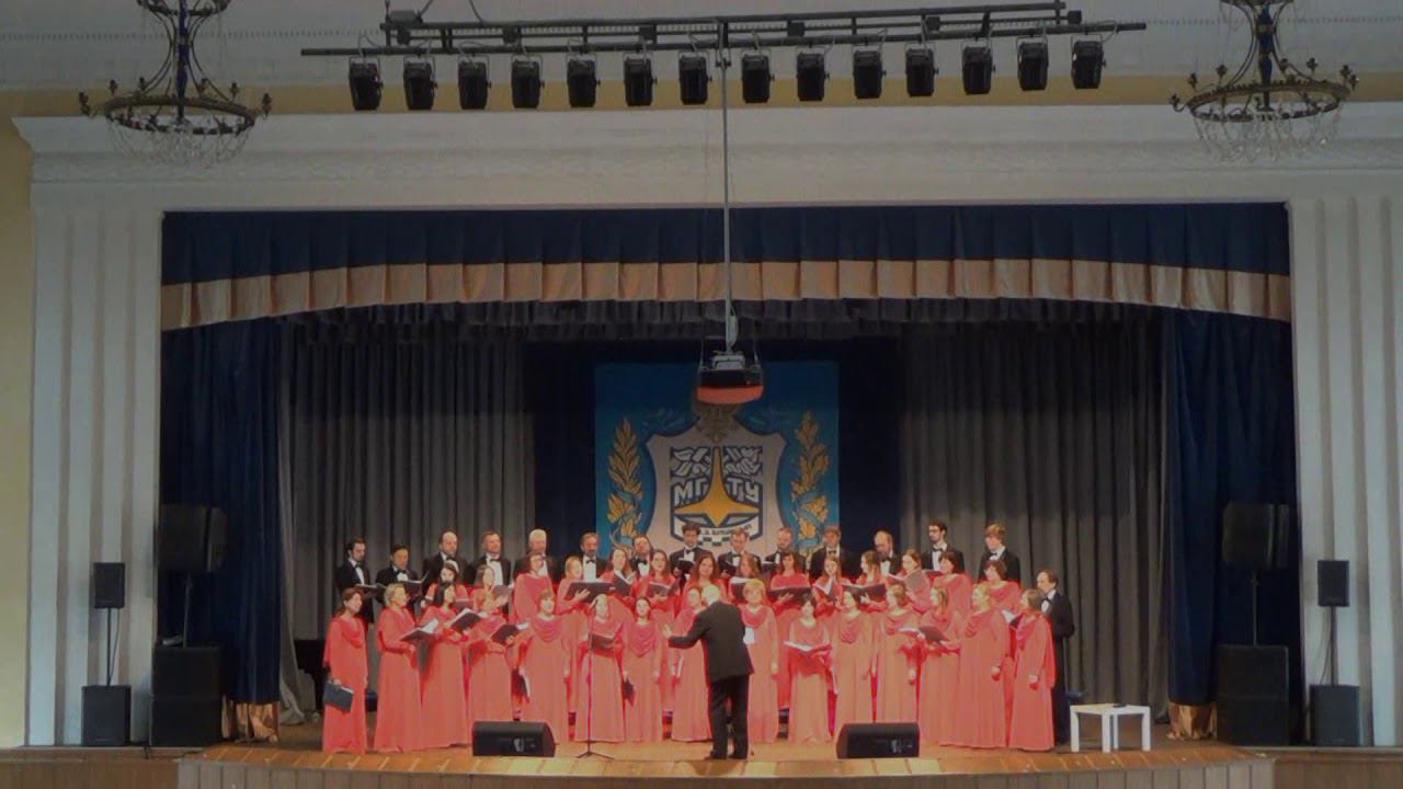 Концерт камерного хора GAUDEAMUS МГТУ им. Баумана 20.04.2019 г.