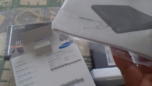 Samsung se-506 lettore ottico portatile Blu-ray