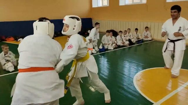 Техника кумитэ. Старшие, апрель 2022 г.