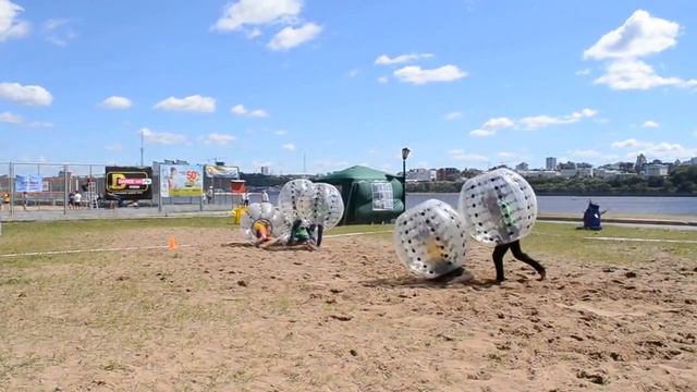 Бампербол в Перми. Bum-ball.
