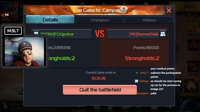 Ark of War Playoffs Live!  Wow vs 110