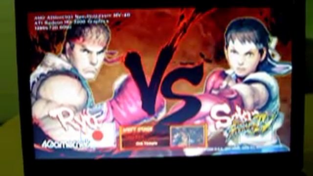 Lenovo X100e實測Street Fighter 4 Benchmarks，預設設定