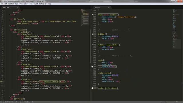 [TUTO] Intégration HTML & CSS d'un template Photoshop