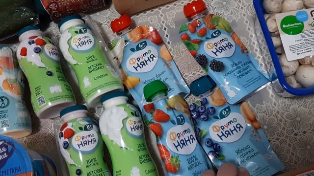 Текущая закупка продуктов Ноябрь 2023