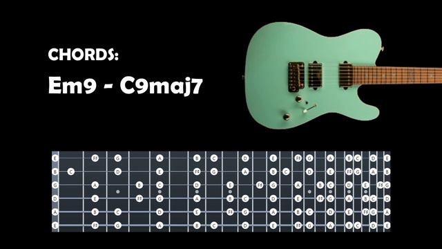 Atmospheric Smooth Guitar Backing Track Jam in E Minor