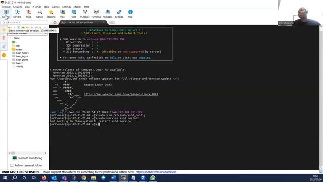 Step by step on how to change the default SSH port 22 on AWS EC2