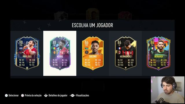 SO CARTAS IMPRESSIONANTES 97+ POREEEEM… FUT DRAFT FIFA 23