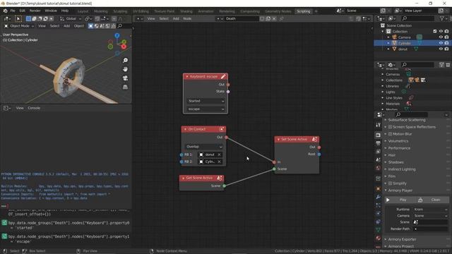 I made a mobile game inside of Blender