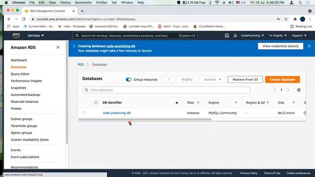 How to Connect AWS RDS with MySQL Workbench