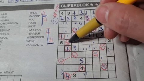 Tuesday. Bonus Extra edition. (#6190) Tectonic01 Sudoku puzzle. 03-28-2023 Extra part 4 of 4