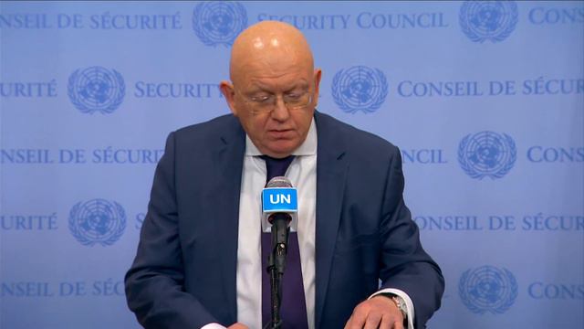 Remarks to the press by Permanent Representative Vassily Nebenzia with regard to the missile attack