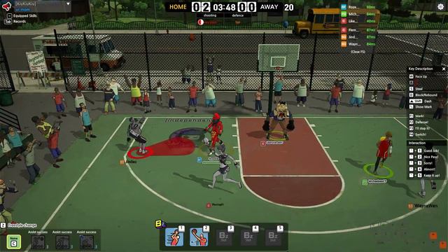 FreeStyle 2 Street Basketball SF Размен шарами на 8 матчей толпа в экстазе и скинчики на стиле