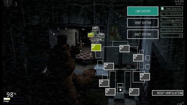 КАК ЗАЩИТИТЬСЯ ОТ ТОЙ ФРЕДДИ ФНАФ 7 ULTIMATE CUSTOM NIGHT