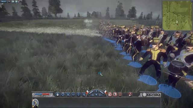 Napoleon: Total War 1vs1: Polish Legion vs Swiss Foot (RANGE COMBAT)