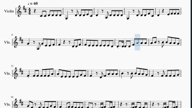 SUPER EASY Violin Sheet Music: How to play Something Just Like This by The Chainsmokers ft Coldplay