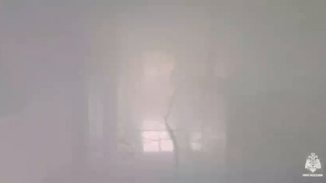 Пожар в городе Владивостоке.