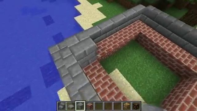 Как построить крышу в MineCraft