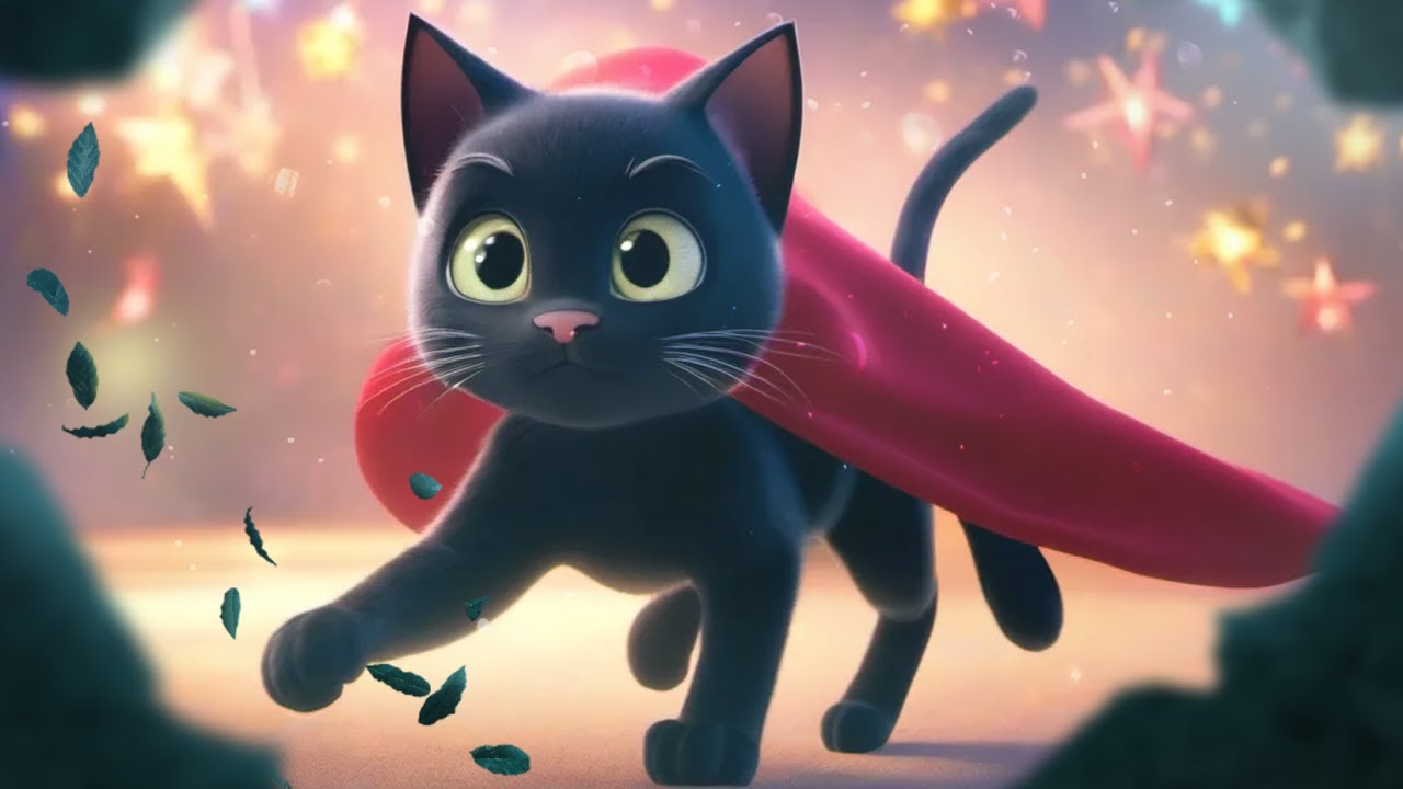 Супер кот попал на планету через портал ? мультфильм анимация сказка рассказ история #689