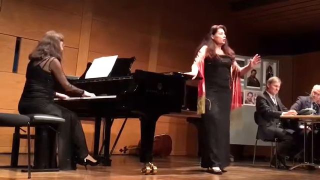 М.Мусоргский  Гопак поёт Elvira Bette,аккомп.Е.Медведева 13.03 2019 Гастайг, Мюнхен.