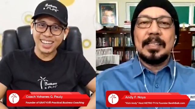 Coaching with Coach YGP: Ngobrol Hidup & Bisnis Kick Andy with Coach Yohanes G. Pauly GRATYO