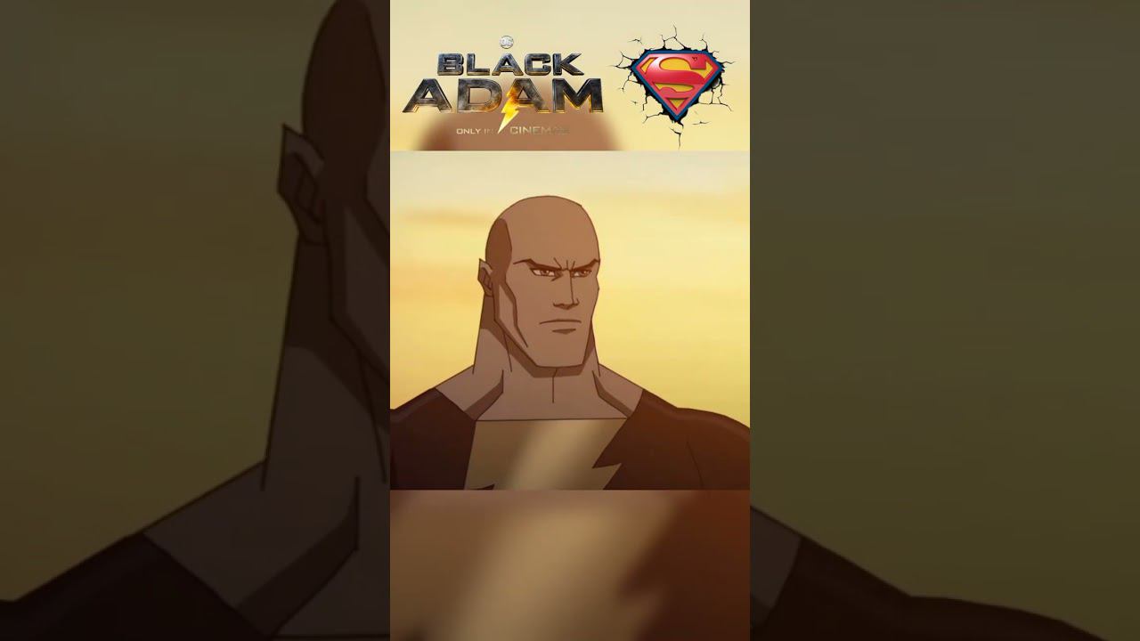 Black Adam and Superman / Черный Адам и Супермен