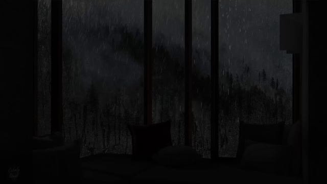 Close To Windows To Hear The Rain - Drops Of Water Fall Slowly, Just Like How You Fall Asleep