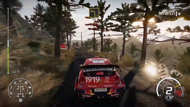 (PS4): WRC 8: Rally Tour de Corse - Citroen C3 WRC - Stage 1
