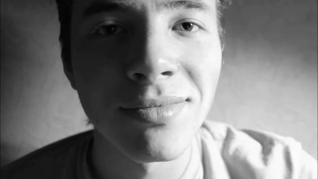 black and white man/ HD video with nikon D60