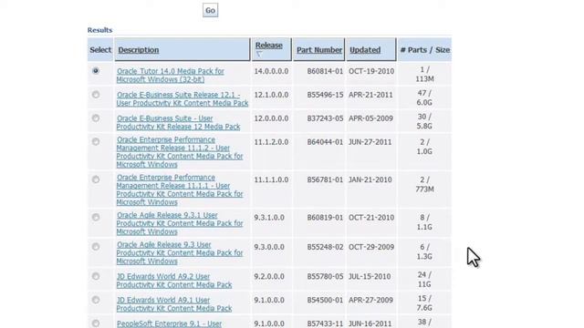 Downloading UPK Oracle Applications Training